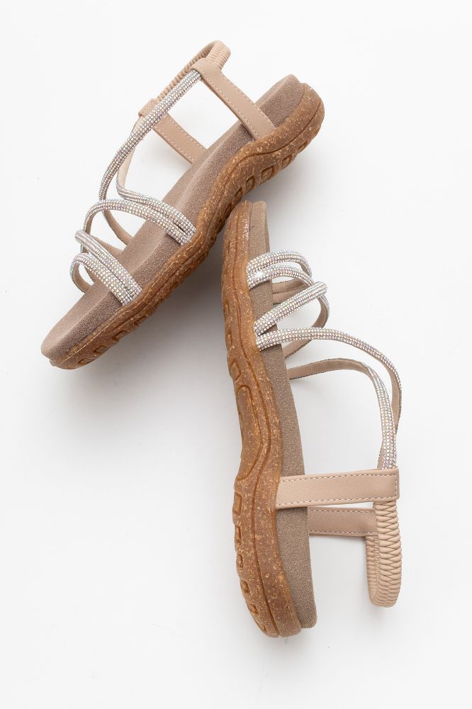 kadin-tasli-sandalet-BEJ TASLI-HSN2522546-0091562_0